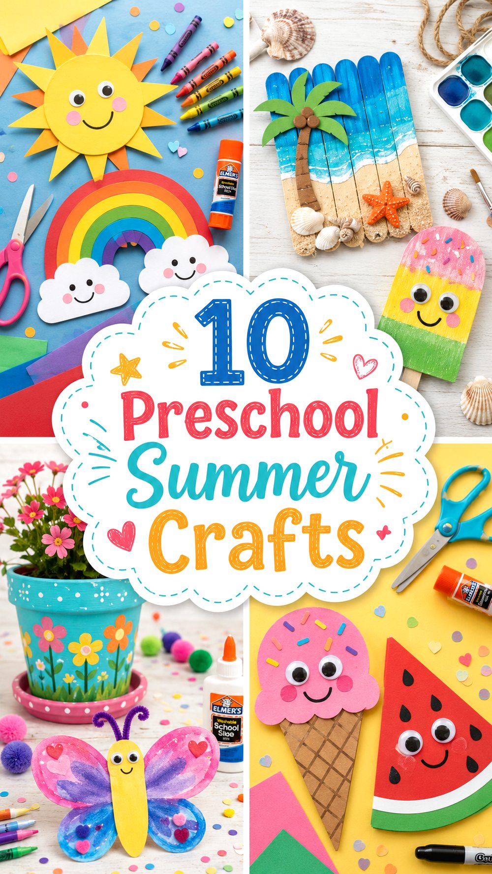 Preschool Summer Crafts