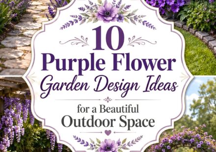 Purple Flower Garden Design Ideas for a Beautiful Outdoor Space