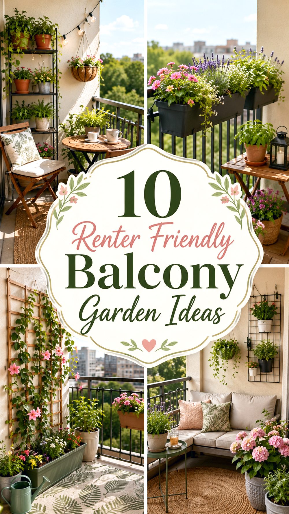 Renter Friendly Balcony Garden Ideas