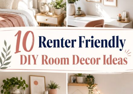 Renter Friendly DIY Room Decor Ideas
