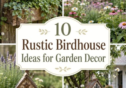 Rustic Birdhouse Ideas for Garden Decor