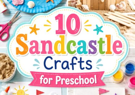 Sandcastle Crafts for Preschool