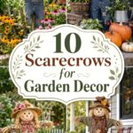 Scarecrows for Garden Decor