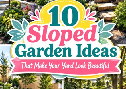 Sloped Garden Ideas That Make Your Yard Look Beautiful