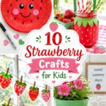 Strawberry Crafts for Kids