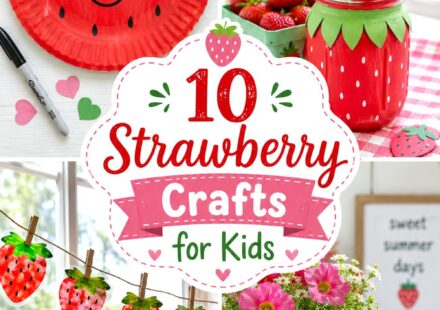 Strawberry Crafts for Kids