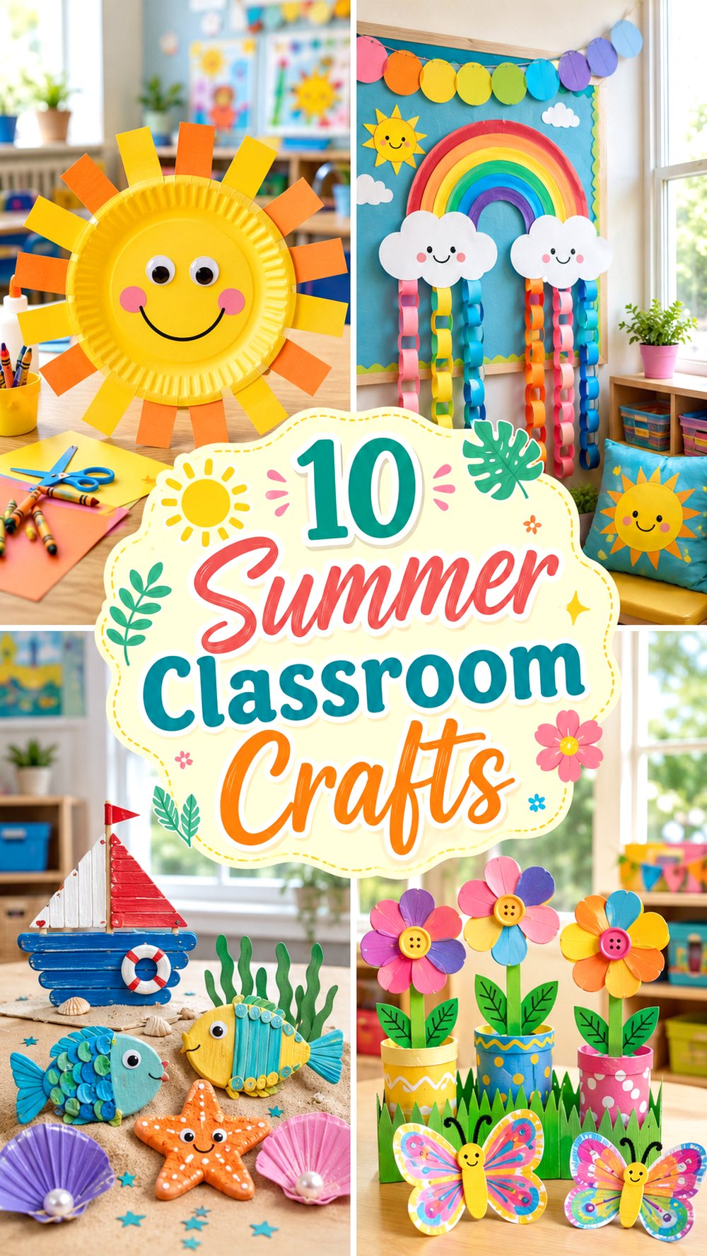 Summer Classroom Crafts