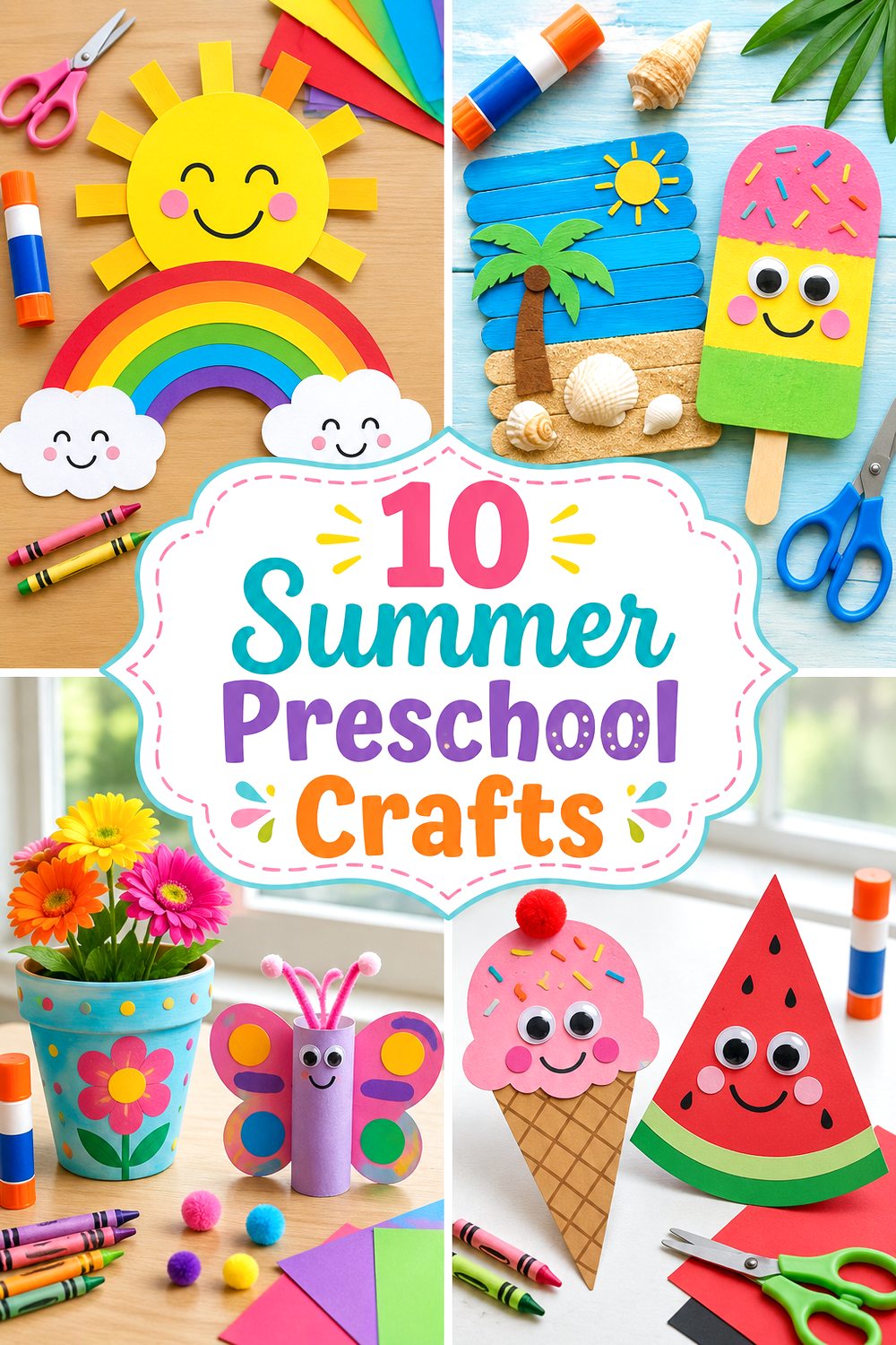 Summer Preschool Crafts