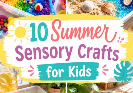 Summer Sensory Crafts for Kids
