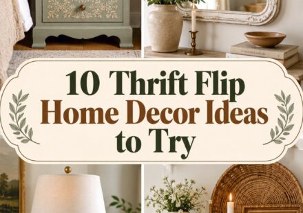 Thrift Flip Home Decor Ideas to Try
