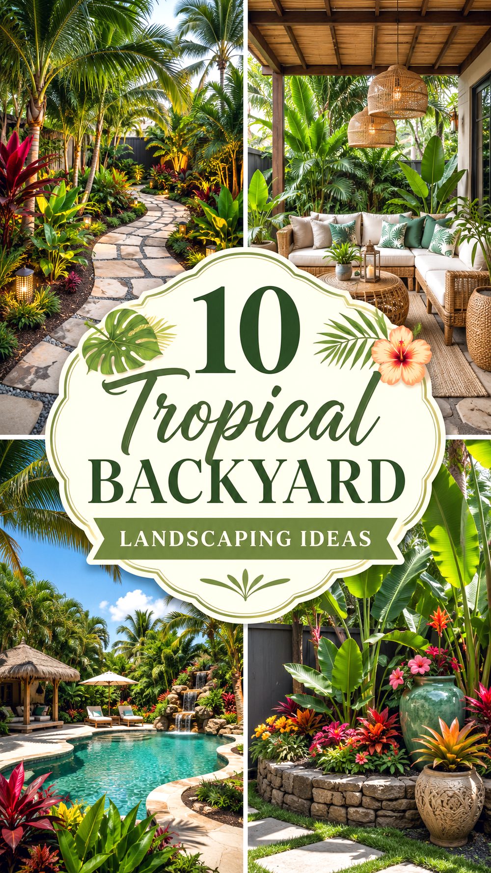 Tropical Backyard Landscaping Ideas