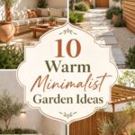 Warm Minimalist Garden Ideas