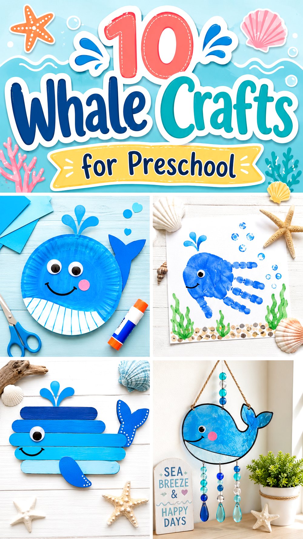 Whale Crafts for Preschool