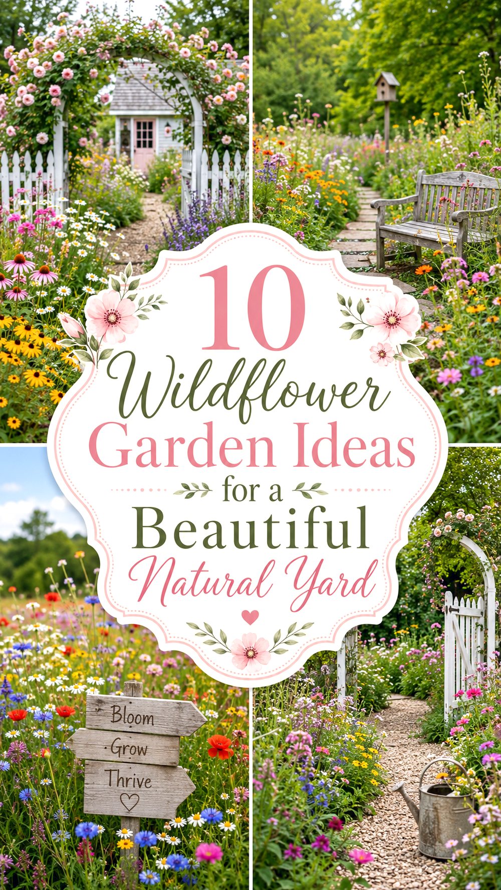 Wildflower Garden Ideas for a Beautiful Natural Yard