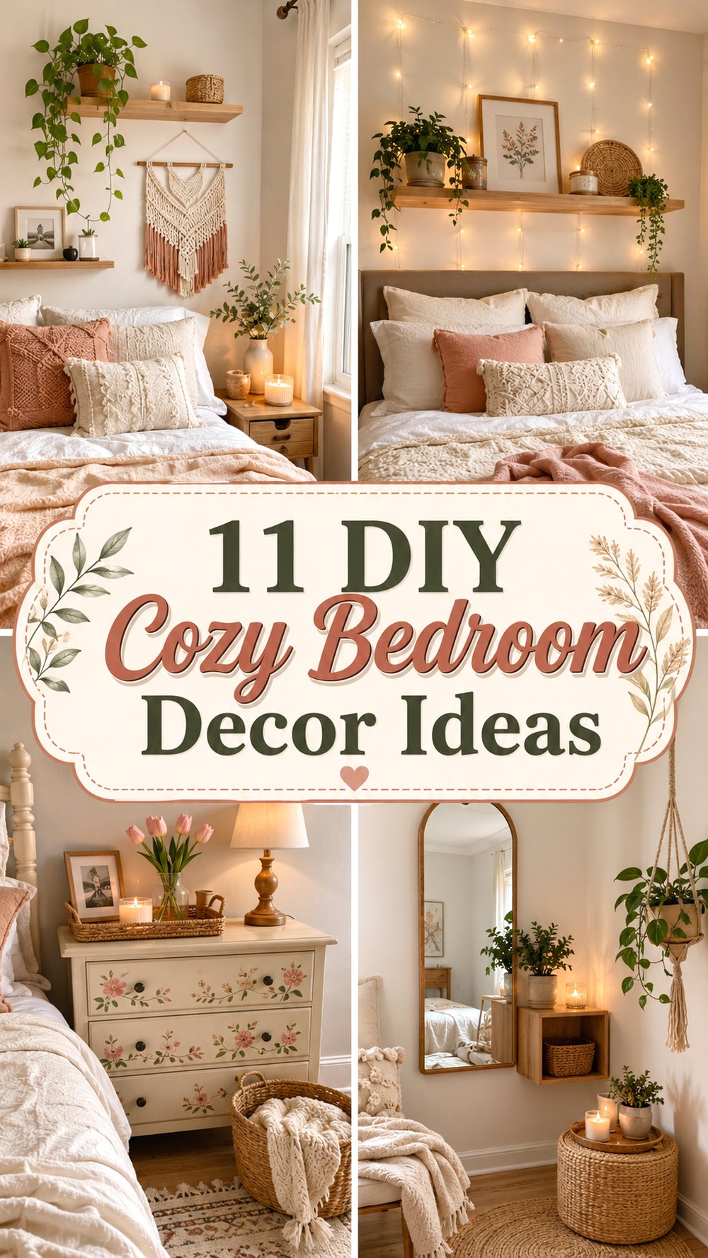 DIY Cozy Bedroom Decor Ideas