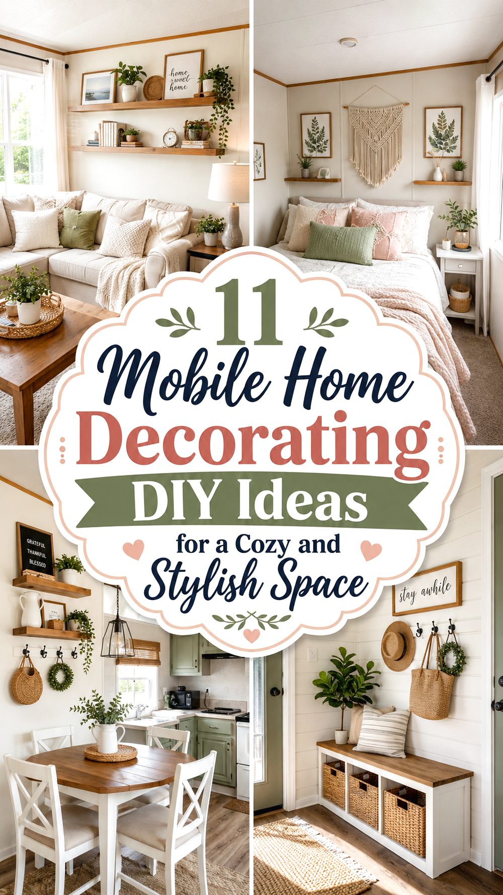 Mobile Home Decorating DIY Ideas for a Cozy and Stylish Space
