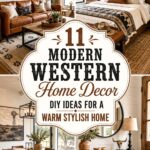 Modern Western Home Decor DIY Ideas for a Warm Stylish Home