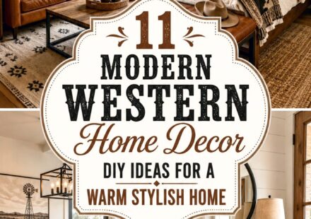 Modern Western Home Decor DIY Ideas for a Warm Stylish Home