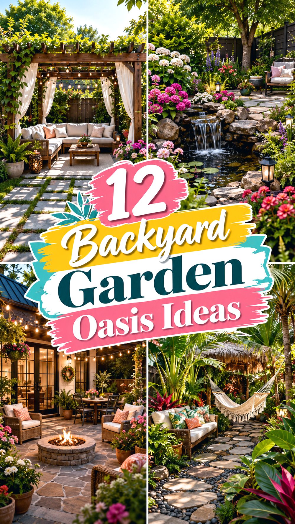 Backyard Garden Oasis Ideas