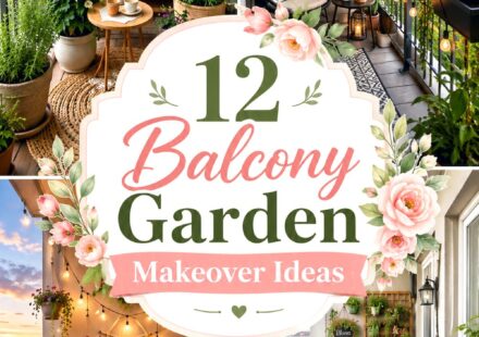 Balcony Garden Makeover Ideas