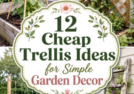 Cheap Trellis Ideas for Simple Garden Decor