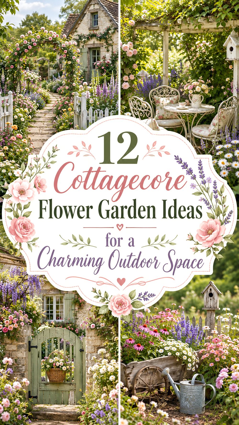 Cottagecore Flower Garden Ideas for a Charming Outdoor Space