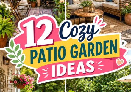 Cozy Patio Garden Ideas