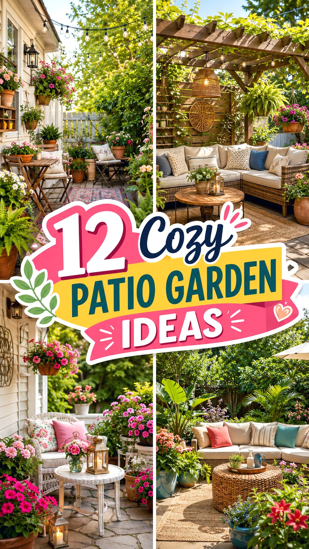 Cozy Patio Garden Ideas