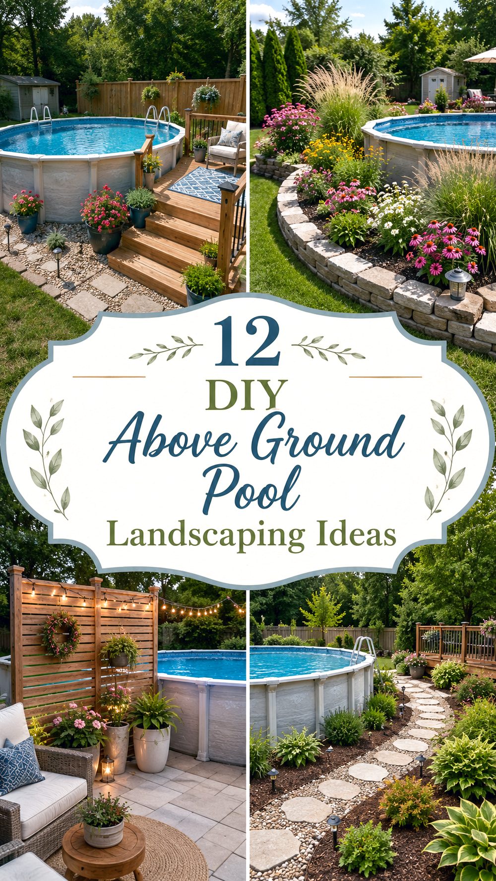 DIY Above Ground Pool Landscaping Ideas