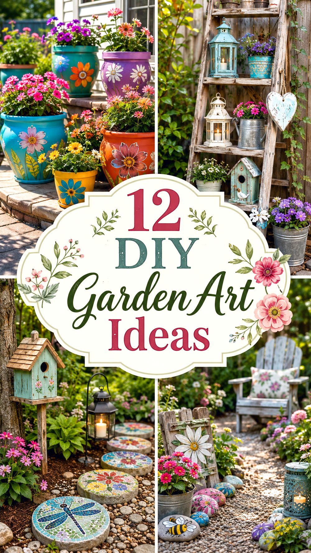 DIY Garden Art Ideas