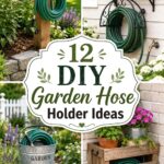 DIY Garden Hose Holder Ideas