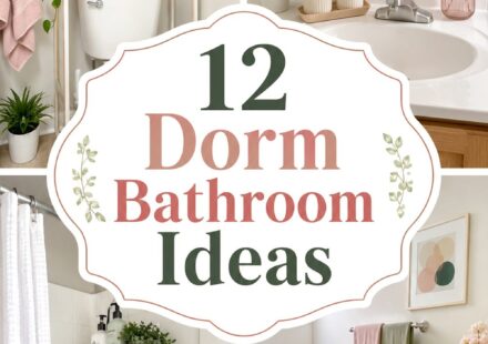Dorm Bathroom Ideas