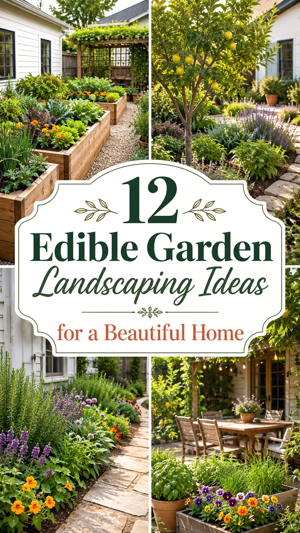 Edible Garden Landscaping Ideas for a Beautiful Home