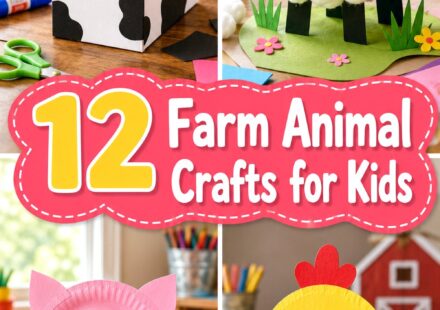 Farm Animal Crafts for Kids