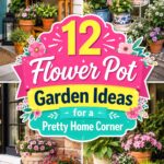 Flower Pot Garden Ideas for a Pretty Home Corner