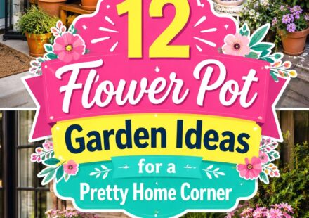 Flower Pot Garden Ideas for a Pretty Home Corner