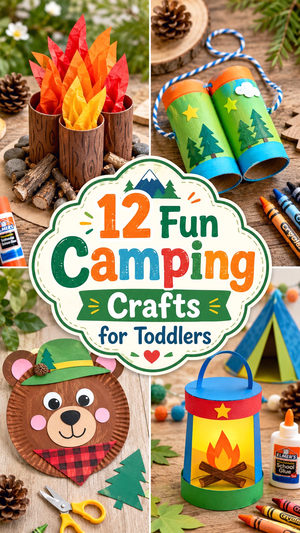 Fun Camping Crafts for Toddlers