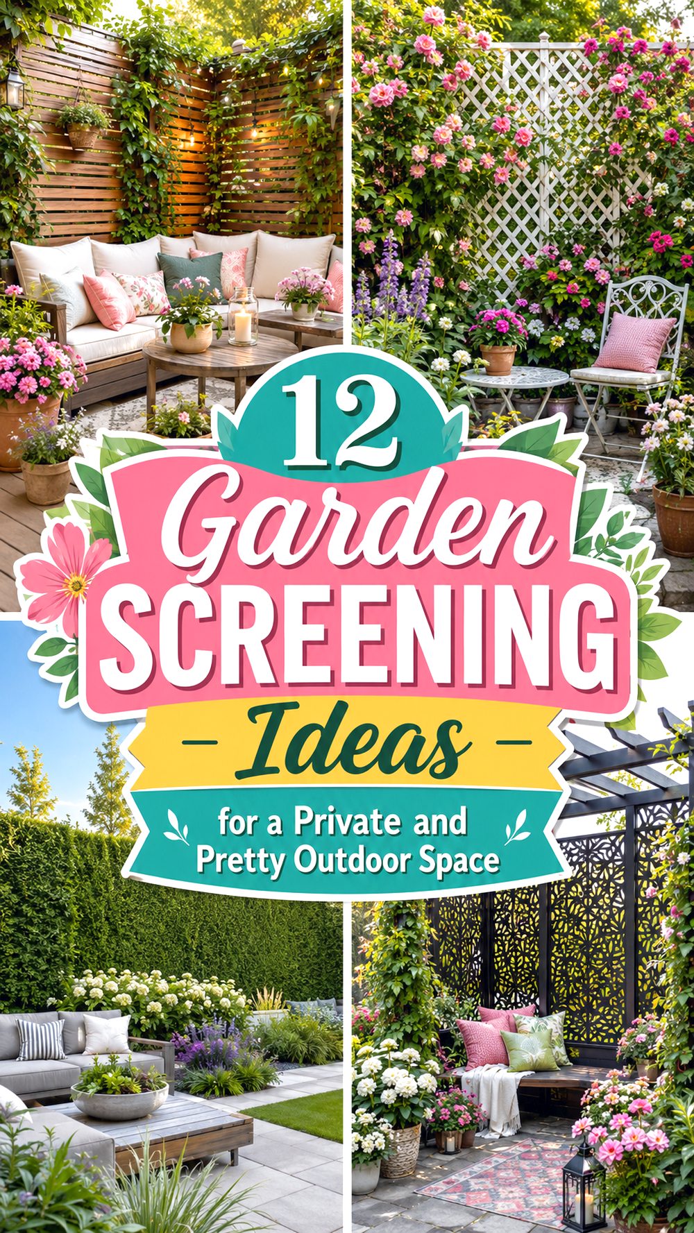 Garden Screening Ideas for a Private and Pretty Outdoor Space