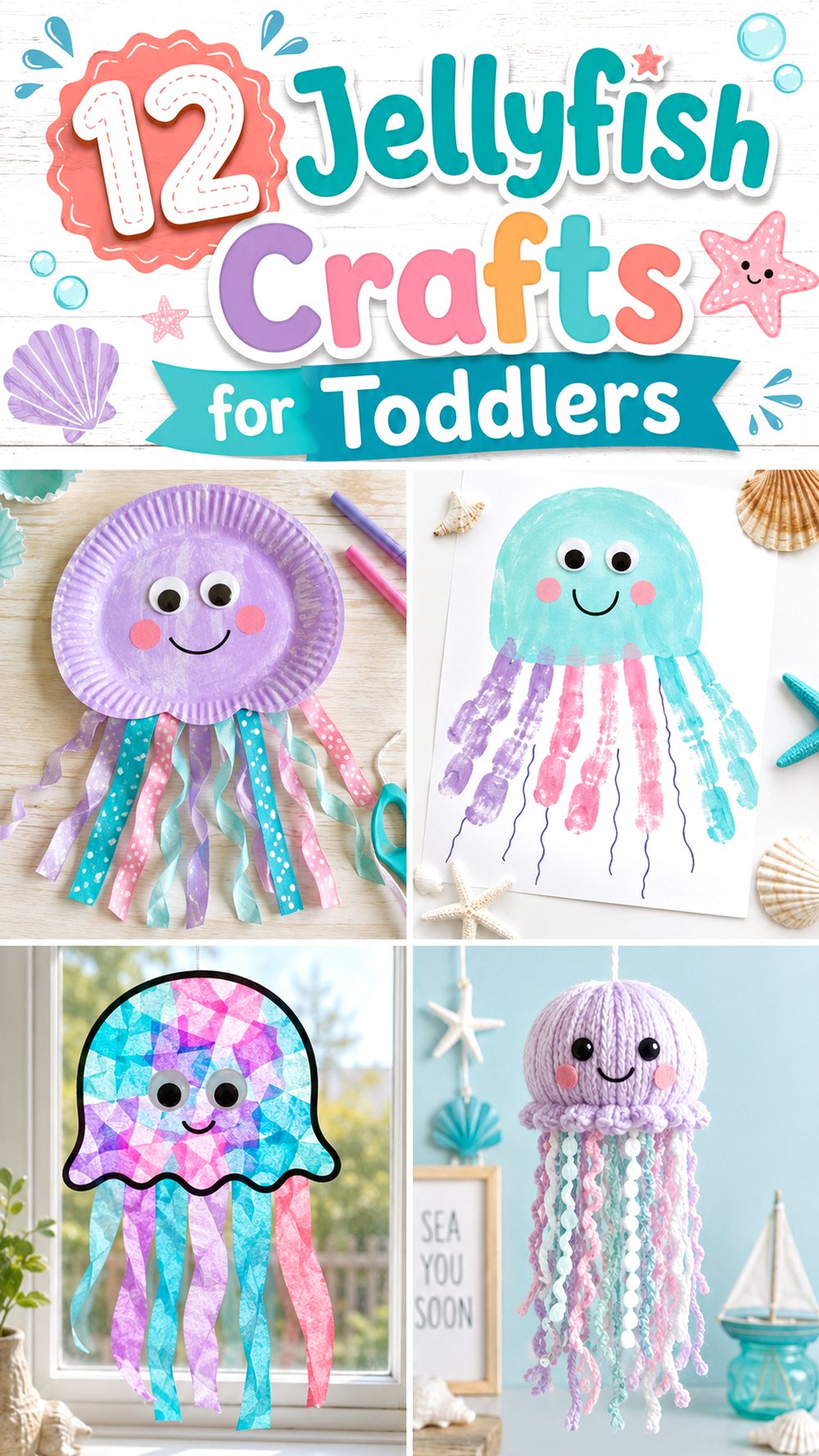 Jellyfish Crafts for Toddlers