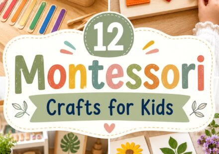 Montessori Crafts for Kids