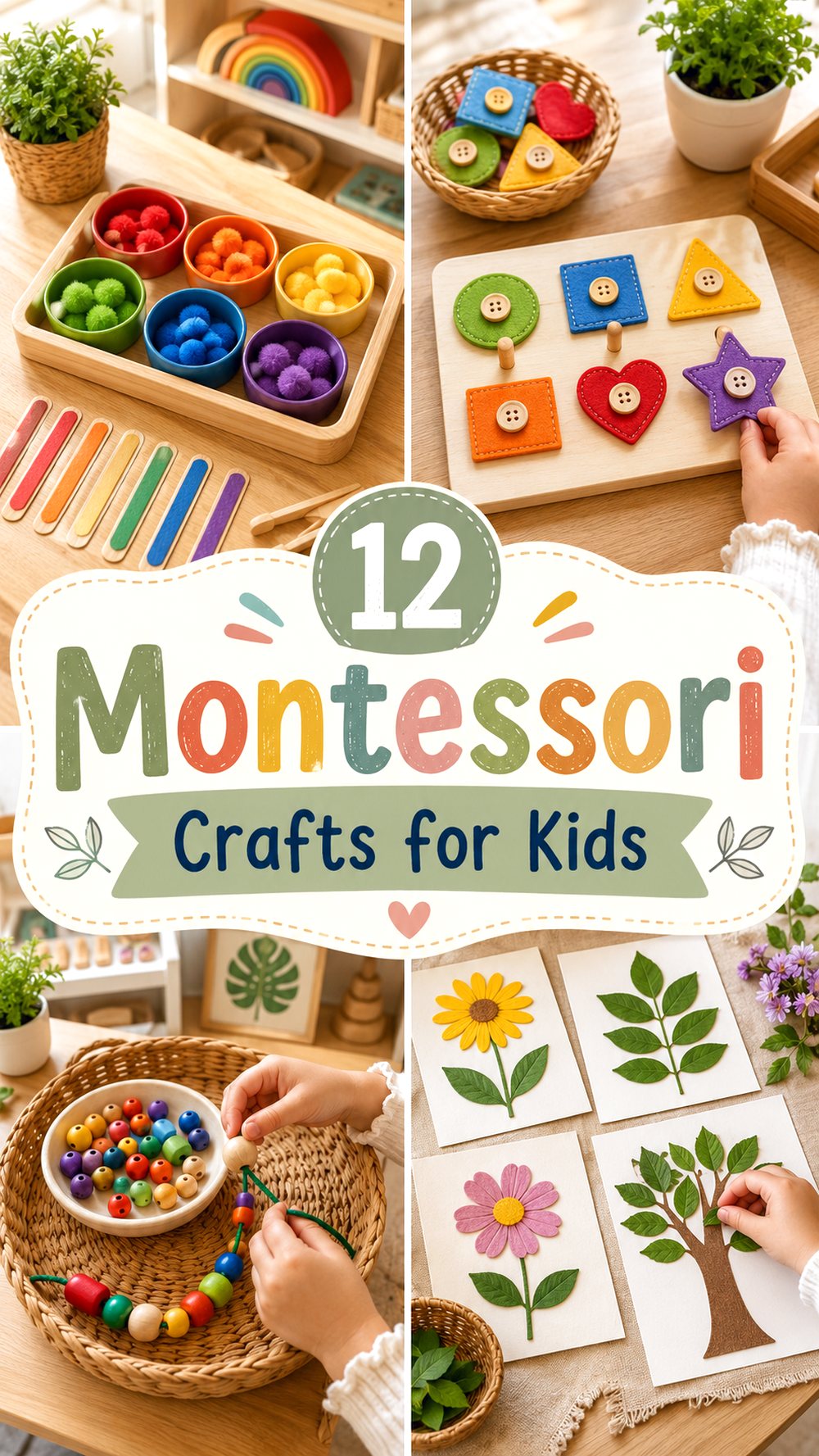 Montessori Crafts for Kids