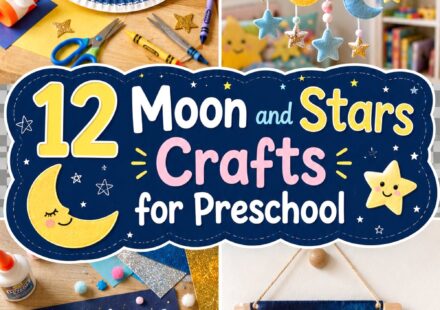 Moon and Stars Crafts for Preschool