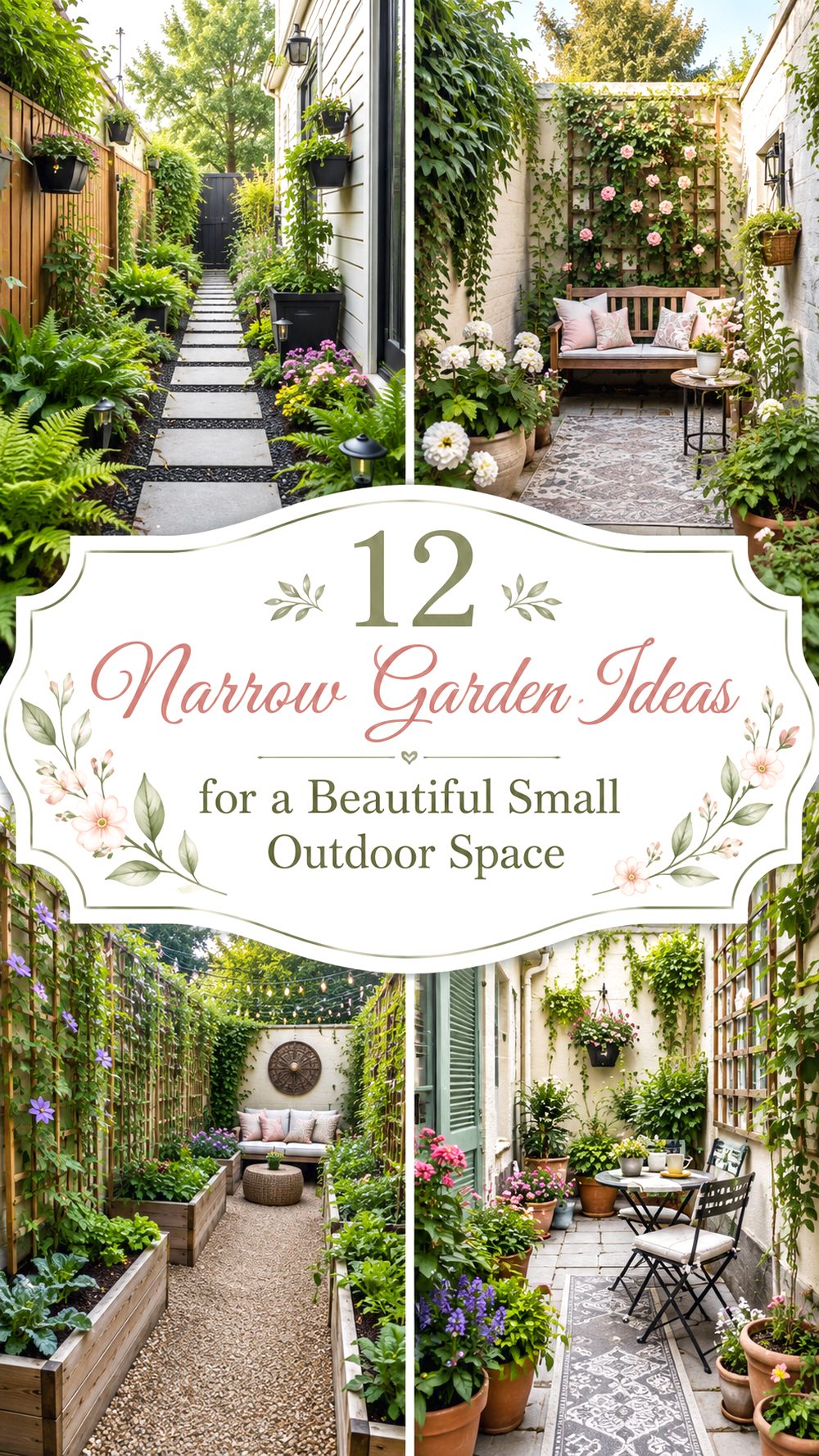 Narrow Garden Ideas for a Beautiful Small Outdoor Space