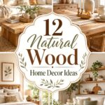 Natural Wood Home Decor Ideas