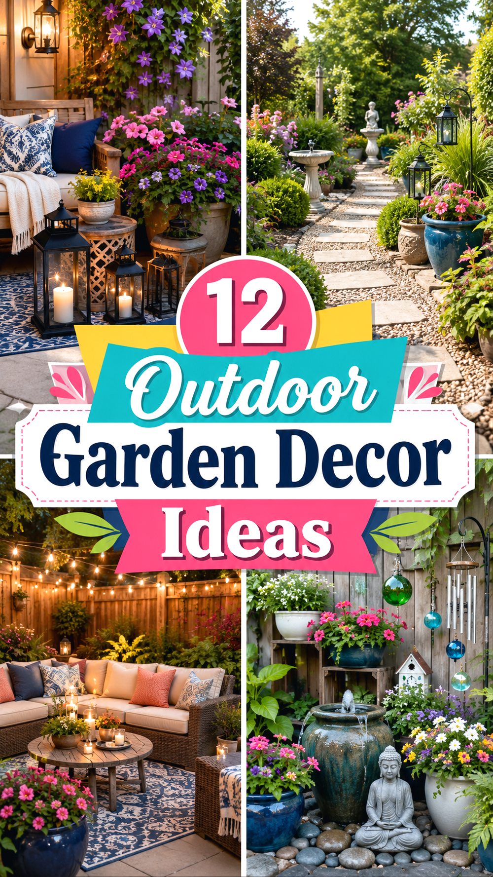 Outdoor Garden Decor Ideas