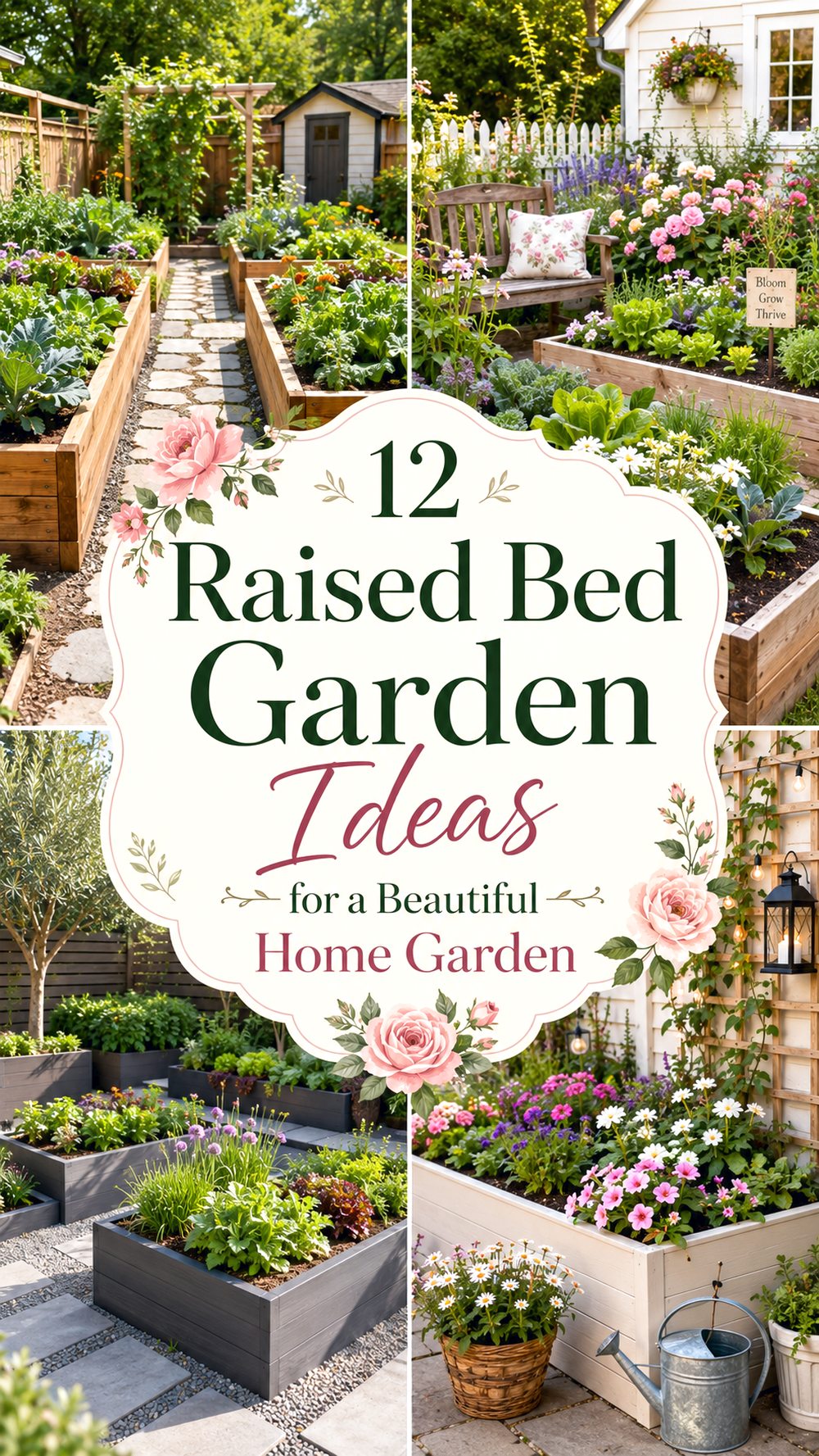 Raised Bed Garden Ideas for a Beautiful Home Garden