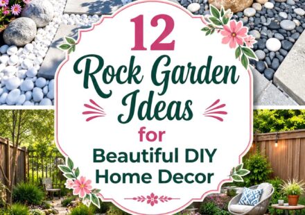 Rock Garden Ideas for Beautiful DIY Home Decor