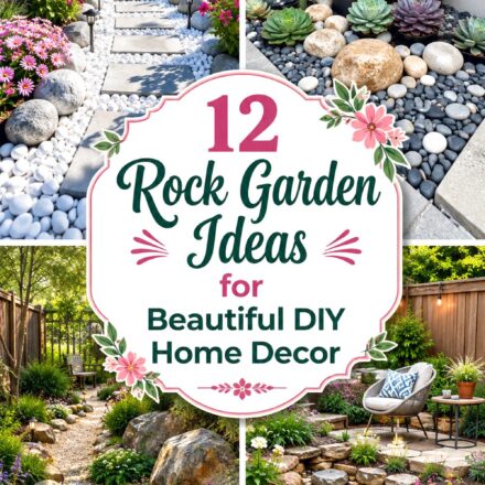 Rock Garden Ideas for Beautiful DIY Home Decor