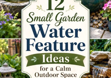Small Garden Water Feature Ideas for a Calm Outdoor Space