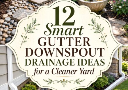 Smart Gutter Downspout Drainage Ideas for a Cleaner Yard